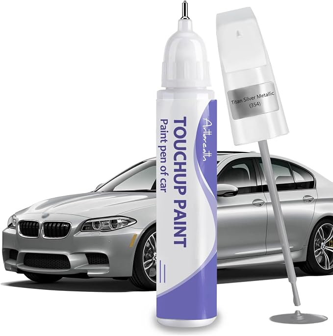 Touch Up Paint for BMW Titan Silver-Exact Match–Chips and Nicks TouchUp Paint by Artbreath