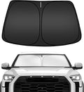 ARISMOTOR Windshield Sun Shade for Toyota Tundra 2022-2025 2026, Custom Fit by ARISMOTOR
