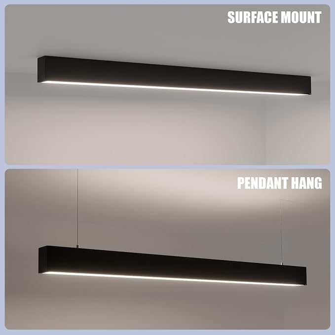 4FT LED Linear Lights 50/45/40/35/30W Up and Down Light, 3000/4000/5000K 4 Feet - Image 7