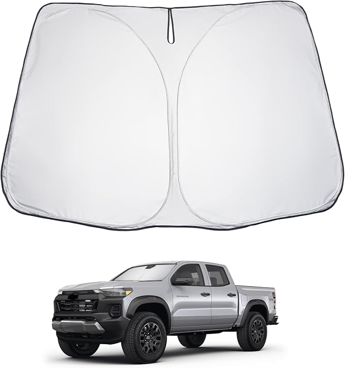 LUWU for 2024 2025 Chevy Colorado Windshield Sun Shade 2024 2025 Colorado by LUWU