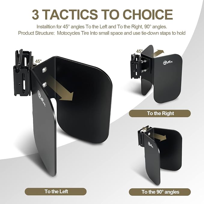 4 Pack E-Track Wheel Chock for E-Track System |E Track Motorcycle Wheel chocks - Image 3