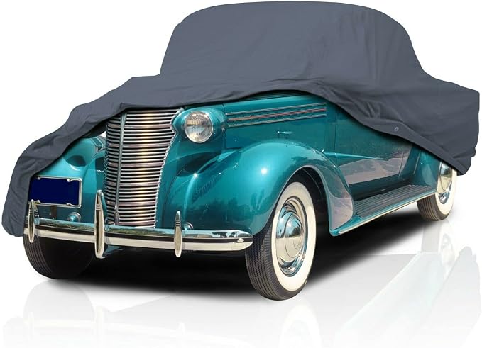5 Layer Car Cover for Cadillac Series 75 1939, Semi Custom Fit Full Coverage by DASHIELD