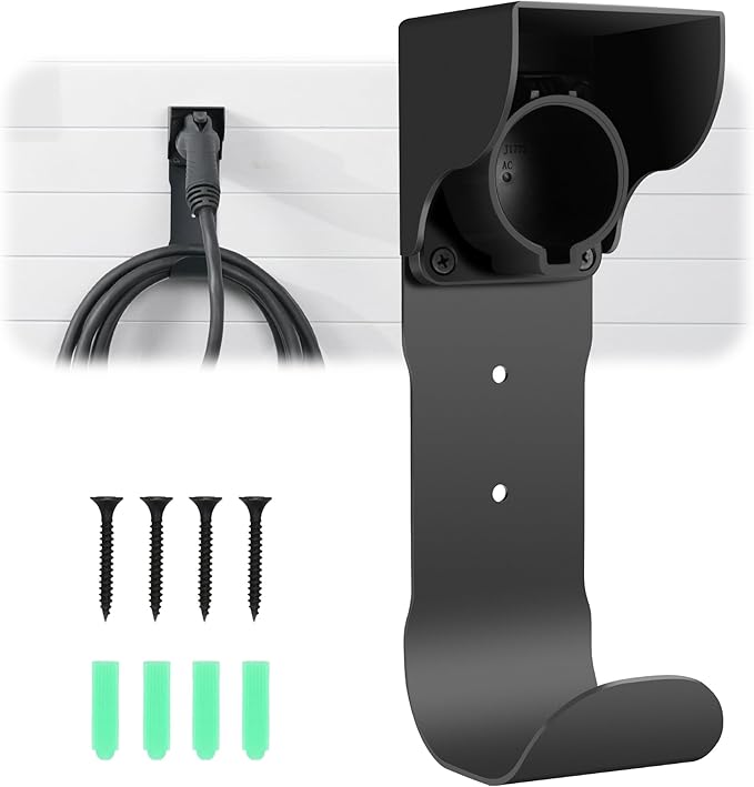 Autel EV Charger Holder, Wall-Mount Connector Nozzle Holster Dock by Autel