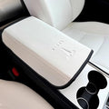 Car Armrest Cover for Tesla Model 3 Y Leather Center Console Armrest Box Cover by SiegenPro