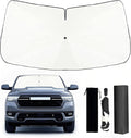 2019-2025 Upgraded for Ram 1500 Sunshade, Portable Foldable Sunshade Accessories by Raspillere
