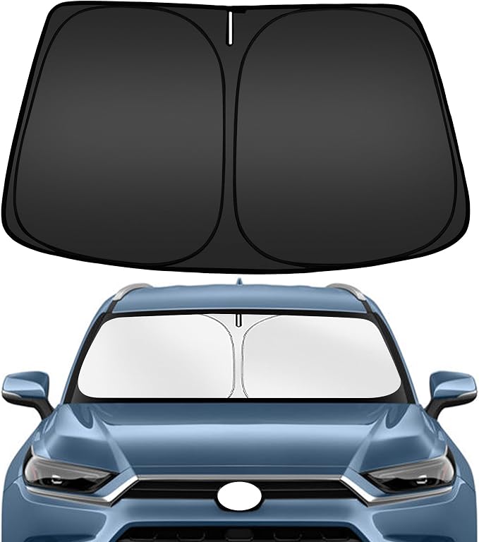 ARISMOTOR Windshield Sun Shade for Toyota Grand Highlander 2024-2025 2026 by ARISMOTOR