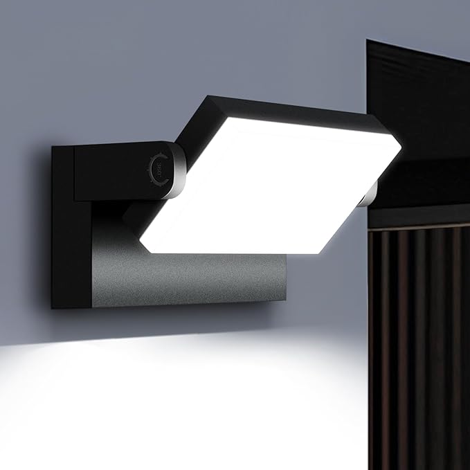 40W LED Outdoor Wall Light, 5000K Daylight Waterproof Floodlights, 360 ° by TOMOURD