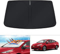 KUST Windshield Sun Shade for 2016-2022 Toyota Prius Hatchback Custom Fit by KUST