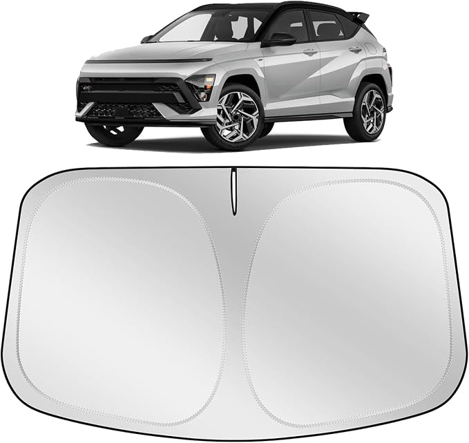 XHRING Windshield Sun Shade Sunshade Compatible by XHRING