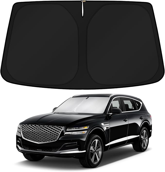KUST Windshield Sun Shade for Genesis GV80 2021 2022 2023 2024 2025 Window by KUST