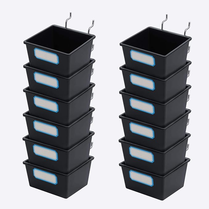 FRIMOONY 16 Pack Pegboard Bins - Image 7