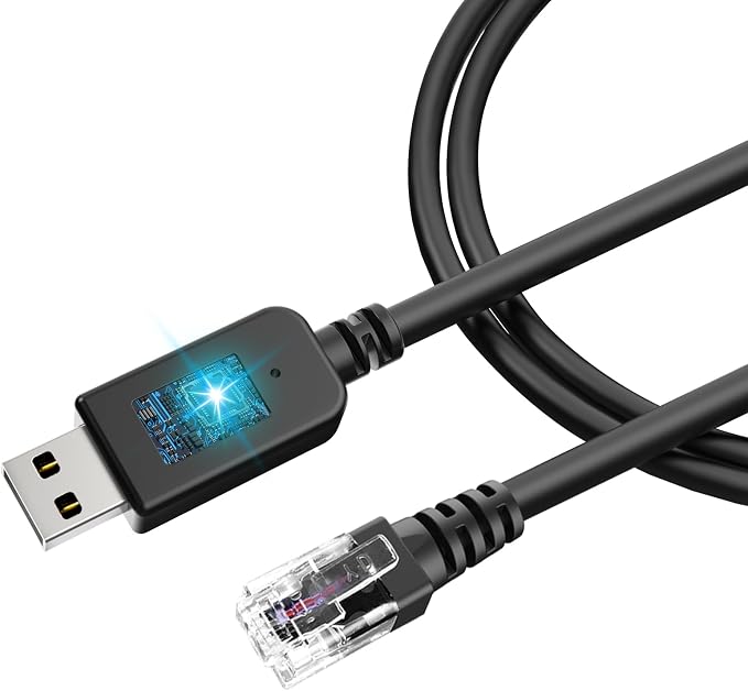 Radar Detector Power Cable, USB to RJ11 DC3.5 Cable, Replacement Radar by QaMcbulc