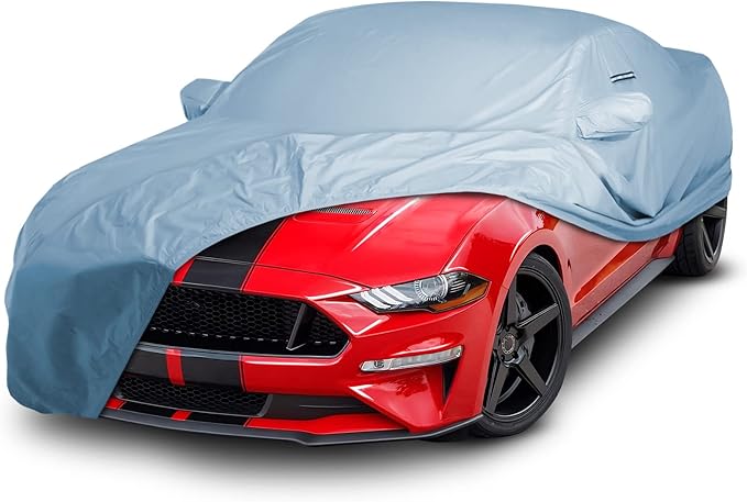 iCarCover Custom Car Cover for 2005-2025 Ford Mustang Coupe, Convertible by iCarCover