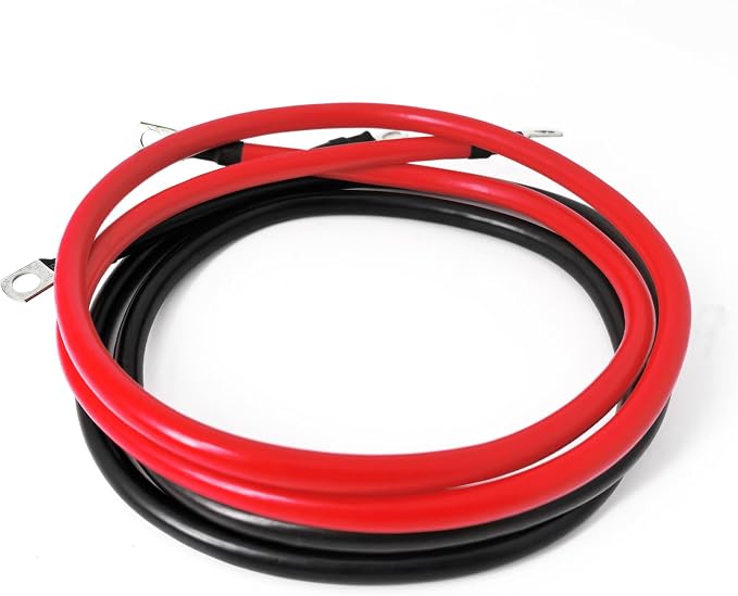 2 AWG Battery Cable 3FT 2 Gauge Pure Copper Battery Inverter Cables - Image 7