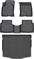 Wayhigh-All Weather Floor Mats and Cargo Mat Set Fit by Wayhigh