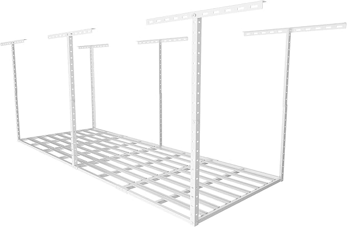 SunsGrove 3x8 Garage Storage Overhead Rack Organization, Adjustable Ceiling by SunsGrove