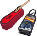 Classic Car Duster with Solid Wood Handle Includes Storage Case by OCMBrand