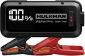 Hulkman Alpha Pro Solid Black, 2000A 74Wh Car Jump Starter Portable, by Hulkman