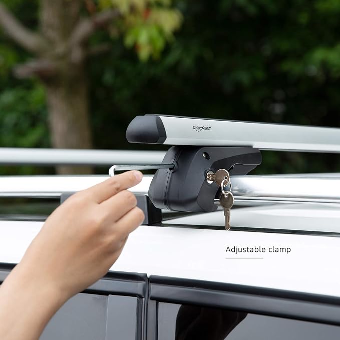 Amazon Basics Cross Rail Roof Rack, 52 inches, Fits up to 46" Spans between - Image 7