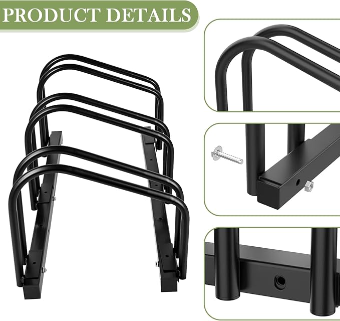 iCool Bike Stand for 3 Bikes, Parking Rack - Image 3