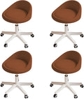 Rolling Stool Set of 4 Rolling Hydraulic Salon Stool by Walktory
