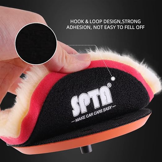 SPTA Wool Polishing Pads, Wool Buffing Wheel - Image 5