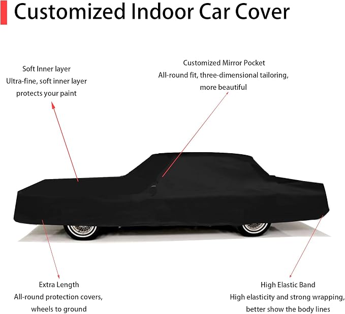 Soft Stretch Old Classic Car Cover Custom-fit - Image 2