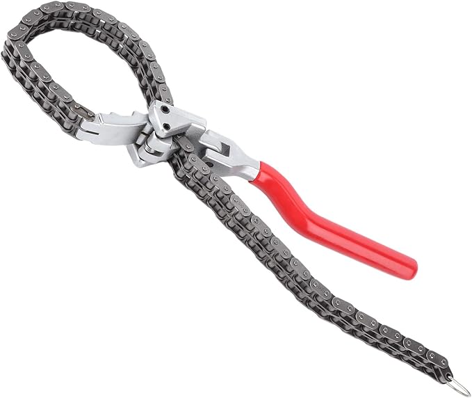 Oil Filter Wrench, Acouto Chain Wrench Spanner 13.8in Long Handle Adjustable - Image 8