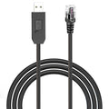 Radar Detector Cable, USB to RJ11 Plug Power Cord by Jsvecip