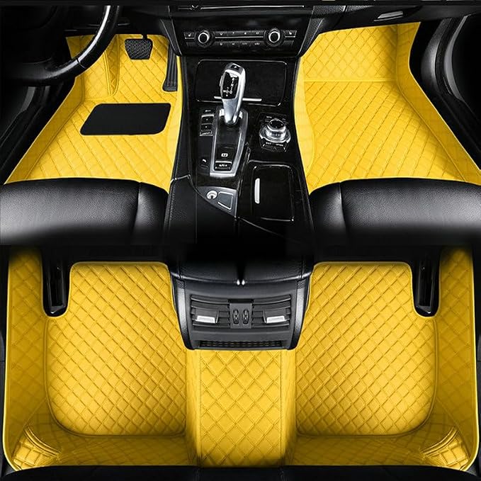 Custom Artificial Leather Waterproof All-Weather Car Floor Mats Fit by SLFCWA