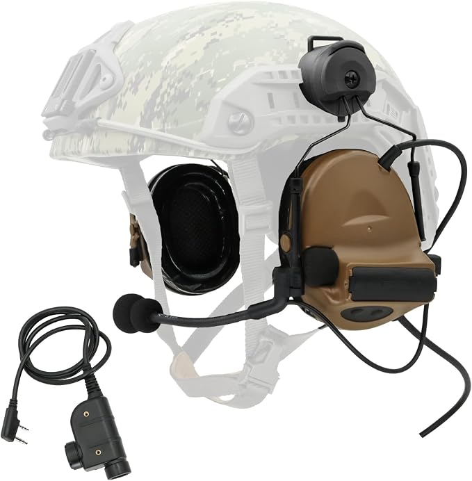 COMTA 2 Helmet-Type Tactical Headset by TSVISIONCORE