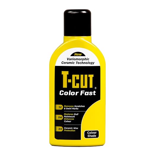 T-Cut Yellow Scratch Remover Color Fast Paintwork Restorer Car Polish by T-Cut