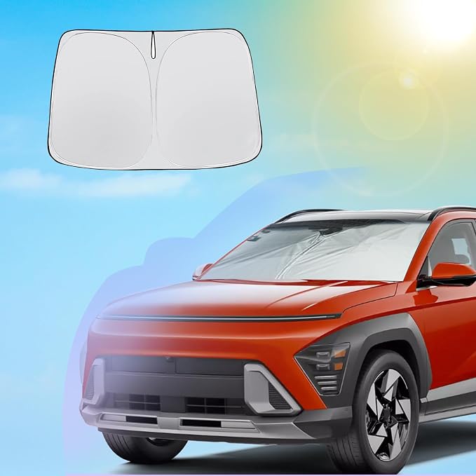 SXCY for 2024 2025 Hyundai Kona Windshield Sunshade for 2024 2025 Hyundai Kona by SXCY