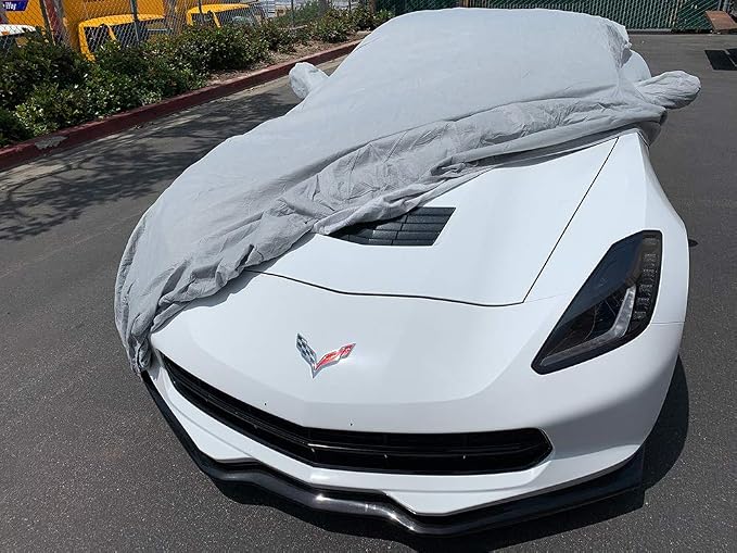 CarsCover Custom Fits C7 2014-2019 Chevy Corvette Stingray Z51 Z06 Grand Sport - Image 4