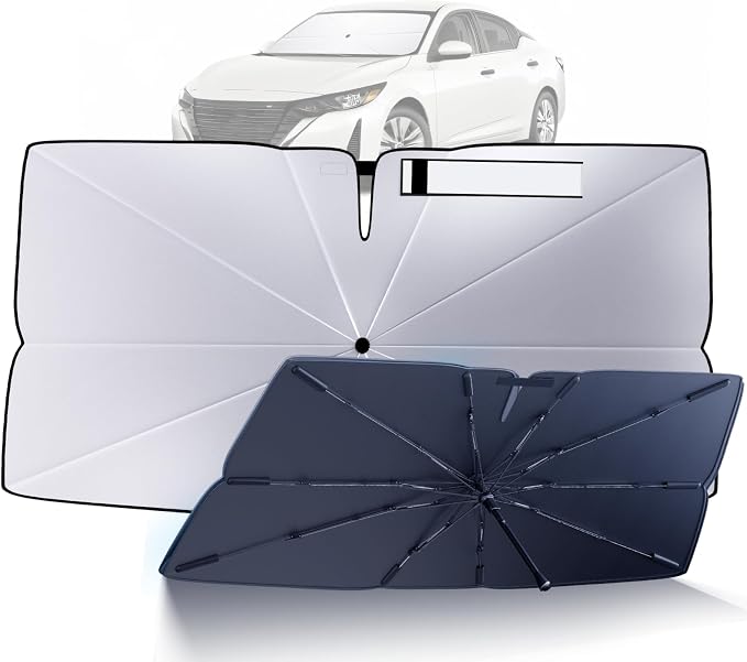 Windshield Sun Shade Umbrella: for Nissan Sentra-2020-2024 2025 - Image 2