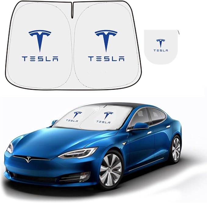 300T Sunshade for Tesla Model Y Model 3, Car Accessories 2025 for Tesla by YOYGAGTeslaAccessories
