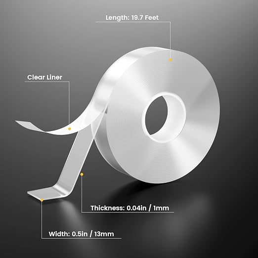 Double Sided Tape Heavy Duty Adhesive Tape Mounting Tape, Wall Sticky - Image 2