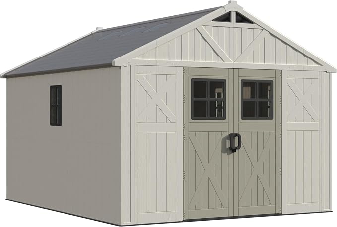 Patiowell 10x12 FT Outdoor Storage Shed by Patiowell