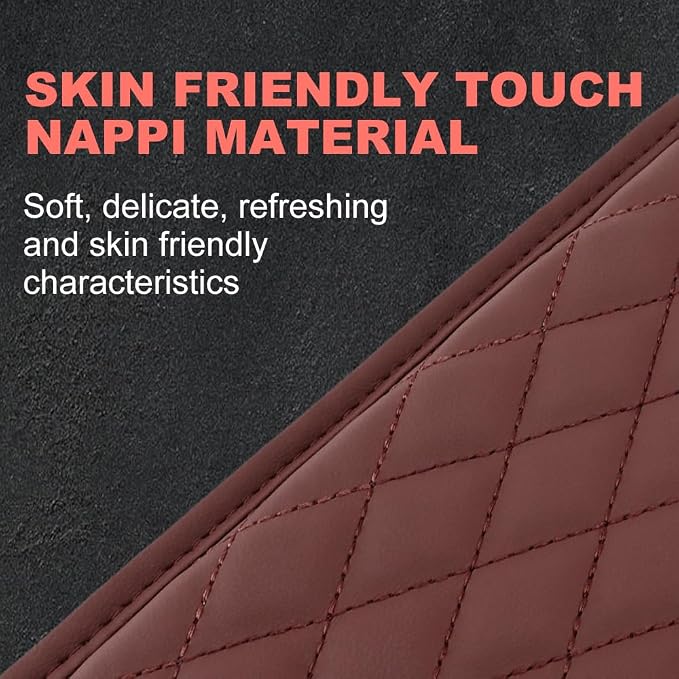 Memory Cotton Leather Car Armrest Box Pad, 2025 New Universal Style Memory - Image 3