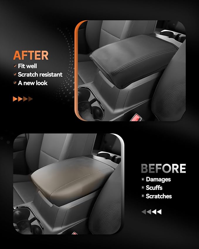 CDEFG for 2023-2025 GMC Canyon Center Console Cover Armrest Box Cover for - Image 3