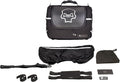 TUBE motorcycle travel luggage, made of waterproof Cordura and Italian leather by DEEMEED
