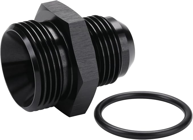 12AN Male Flare to 16AN ORB O-ring Boss Fuel Pump Rail Adapter Fitting Aluminum - Image 5