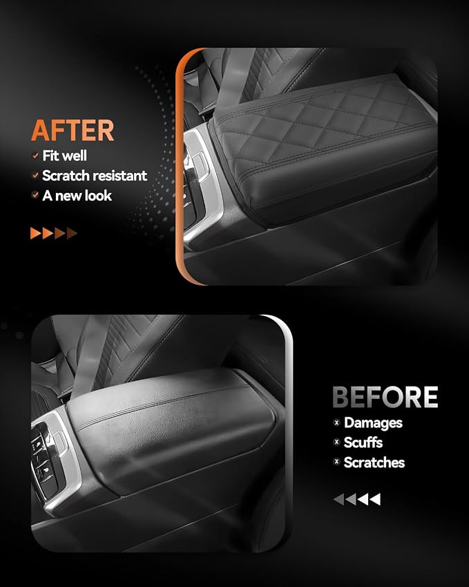 CDEFG for 2022-2025 Hyundai Santa Cruz Center Console Cover Armrest Box Cover - Image 3