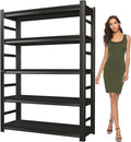 Adjustable 5-Tier Garage Shelving, Heavy Duty Steel Storage Rack, High Load by Notmise