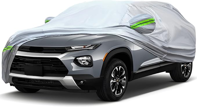 KEYOOG 6-Layer Full Car Cover is All-Weather Waterproof, Universal in All by KEYOOG
