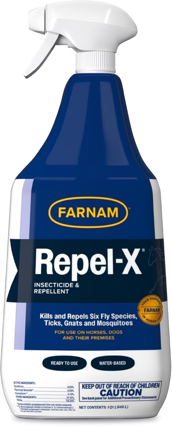 Farnam Repel-X Ready-To-Use Fly Spray, Insecticide And Repellent by Farnam
