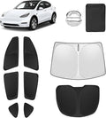8pcs Car Window Shades for Tesla Model Y 2020-Present Accessories, Windshield by Unknown