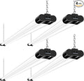 hykolity 4 Pack Linkable LED Shop Light, 4FT 42W, 5000K Daylight, by hykolity