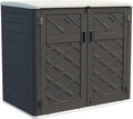 KINYING Larger Outdoor Storage Shed Weather Resistance, Resin Sheds & Outdoor by KINYING