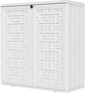 HOMSPARK Indoor/Outdoor Storage Cabinet by HOMSPARK